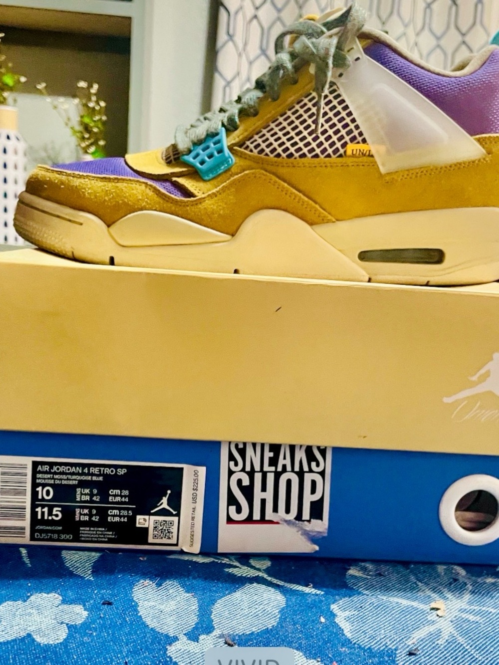 Union LA X Jordan Air Jordan 4 Retro